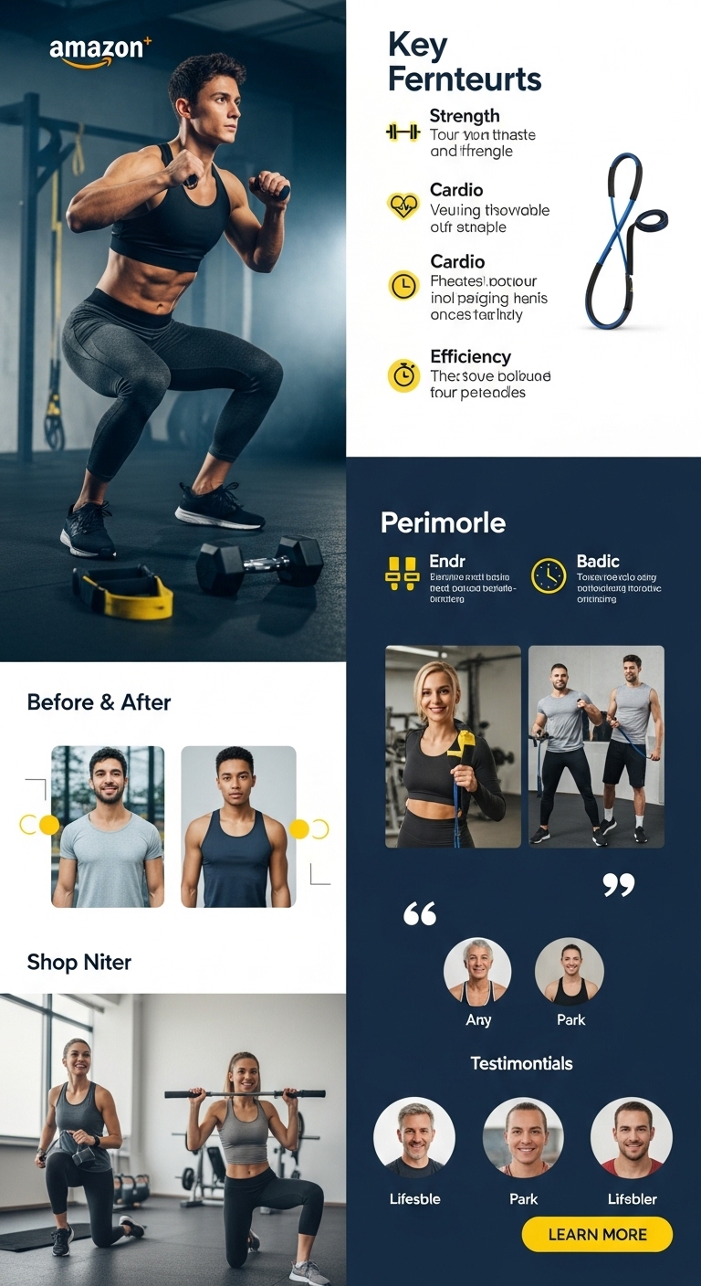Resistance Band A+ Infographic