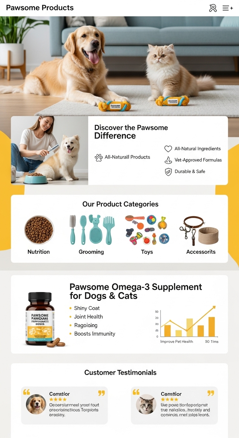 Pet Grooming A+ Infographic