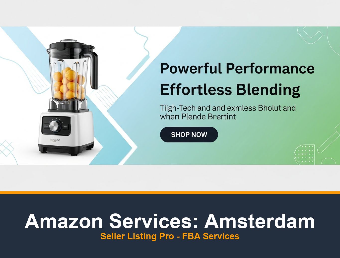 Amazon A+ Content Design in Amsterdam