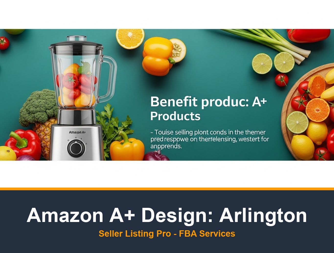 Amazon A+ Content Design in Arlington