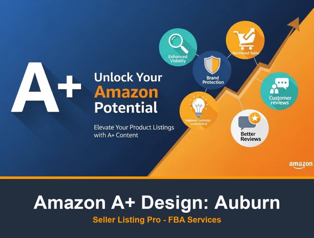 Amazon A+ Content Design in Auburn