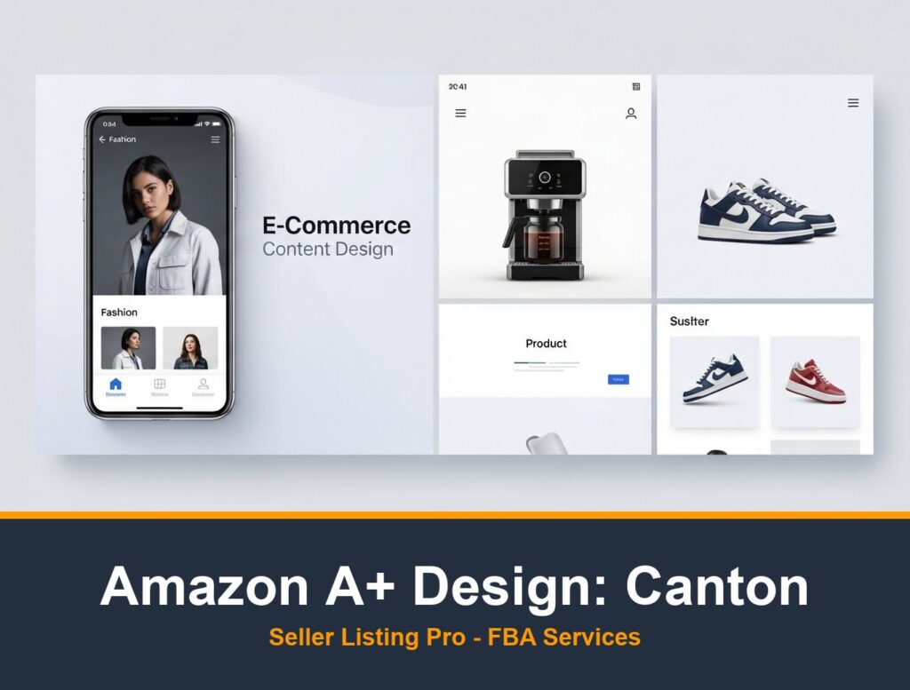 Amazon A+ Content Design in Canton