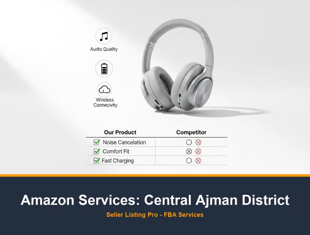 Amazon A+ Content Design in Central Ajman District