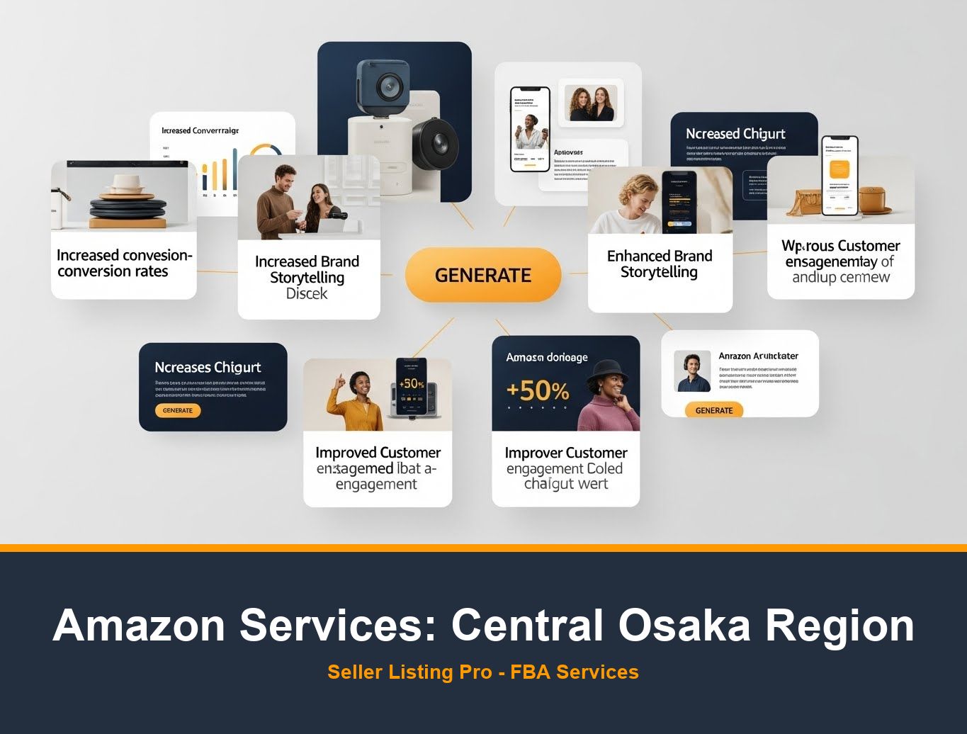Amazon A+ Content Design in Central Osaka Region