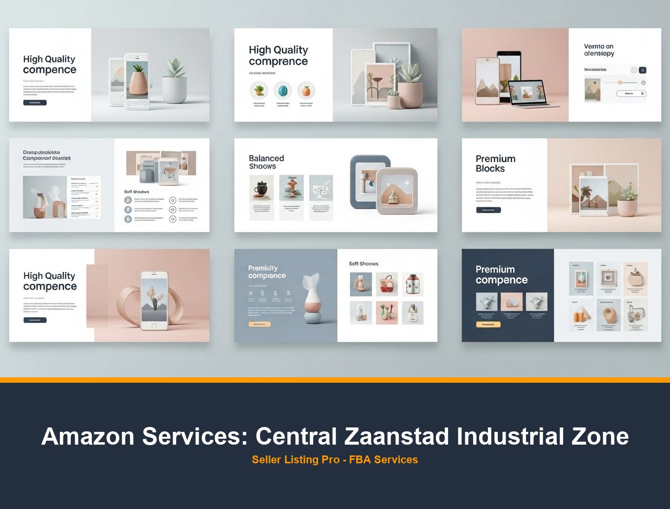 Amazon A+ Content Design in Central Zaanstad Industrial Zone
