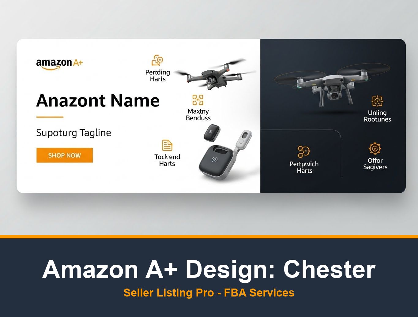 Amazon A+ Content Design in Chester