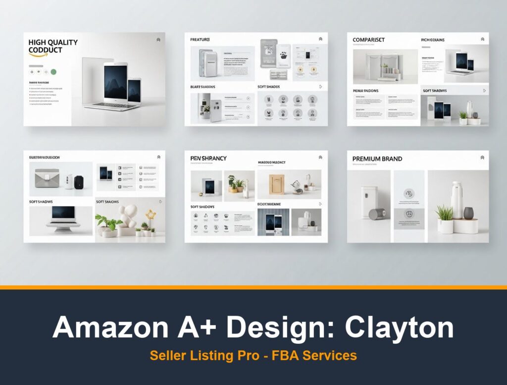 Amazon A+ Content Design in Clayton