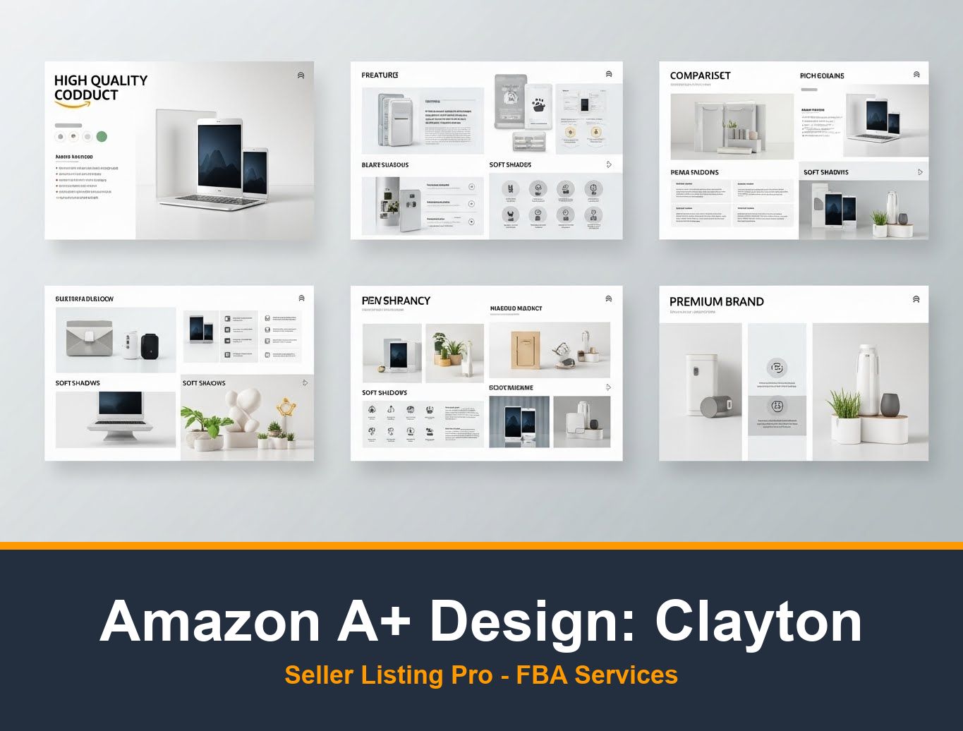 Amazon A+ Content Design in Clayton