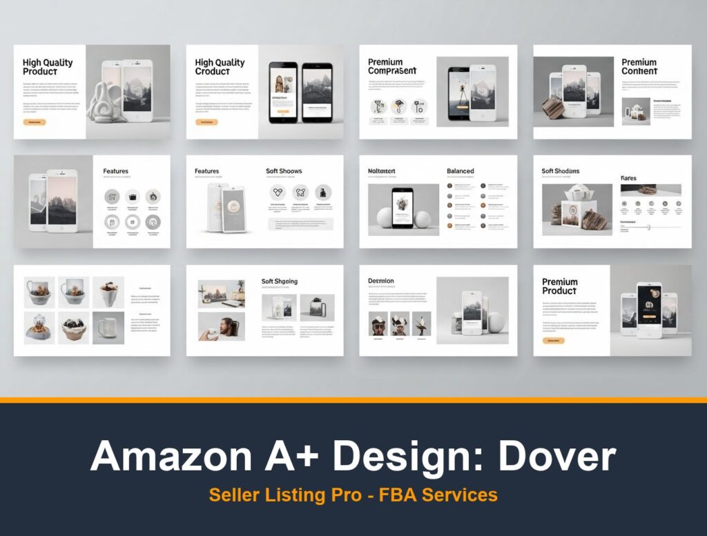 Amazon A+ Content Design in Dover