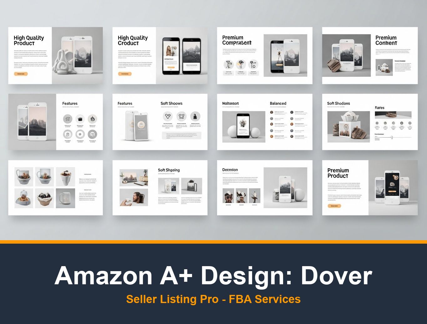Amazon A+ Content Design in Dover