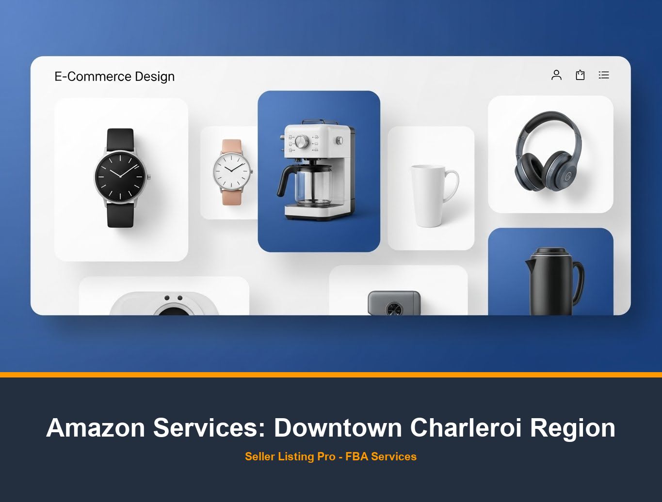 Amazon A+ Content Design in Downtown Charleroi Region