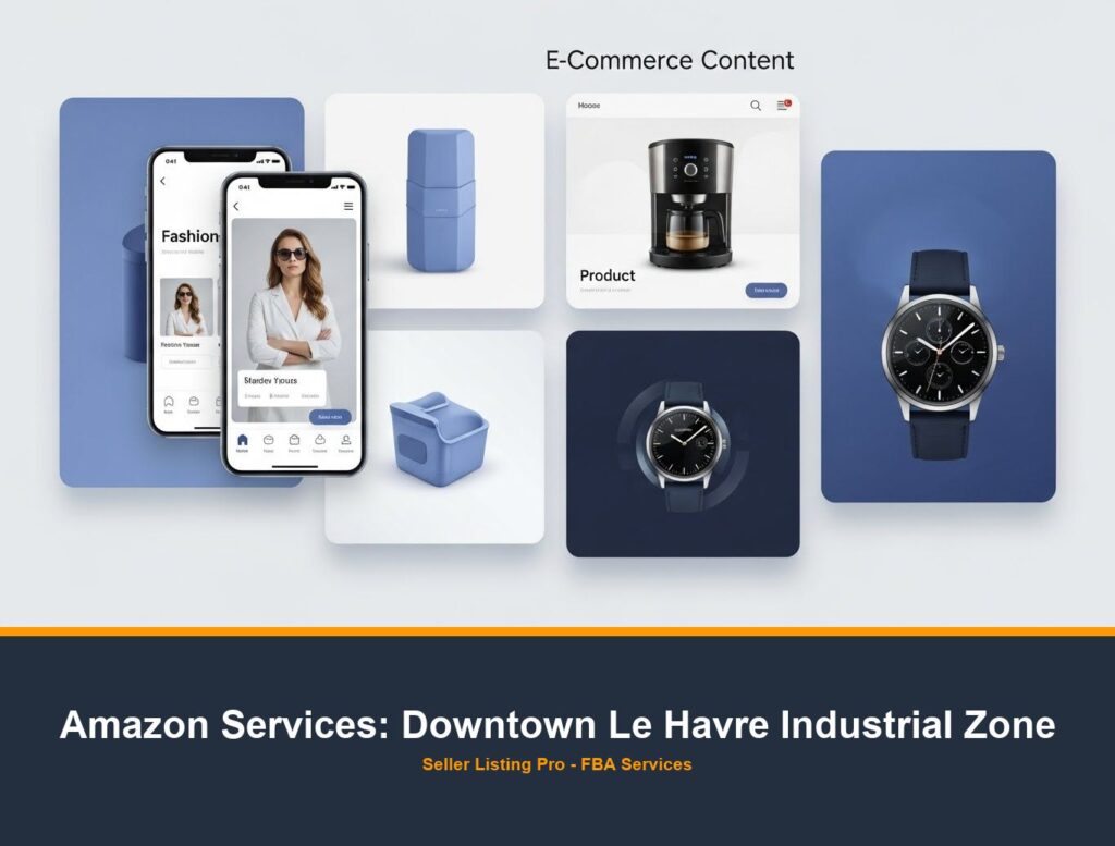 Amazon A+ Content Design in Downtown Le Havre Industrial Zone