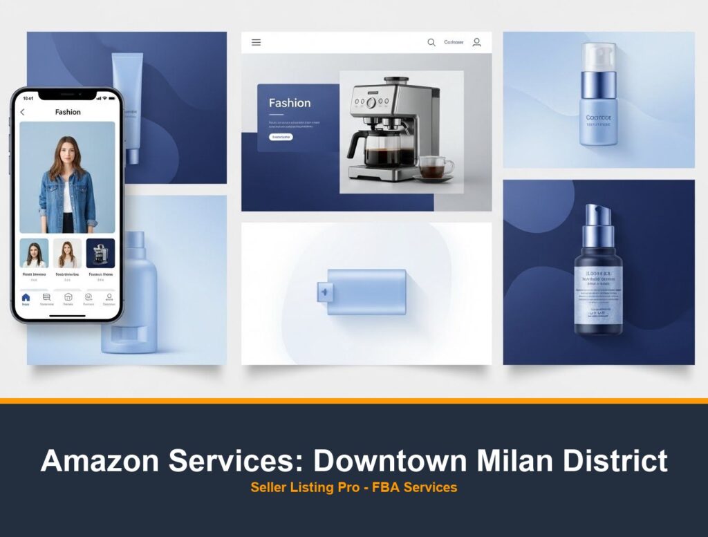 Amazon A+ Content Design in Downtown Milan District
