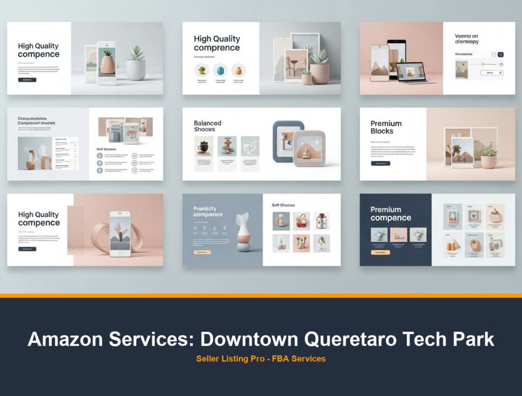 Amazon A+ Content Design in Downtown Queretaro Tech Park