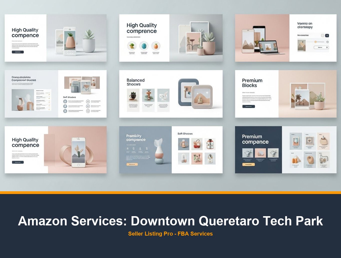 Amazon A+ Content Design in Downtown Queretaro Tech Park