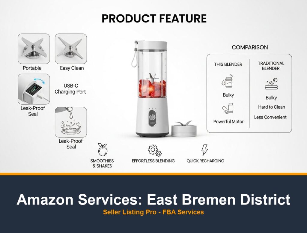 Amazon A+ Content Design in East Bremen District