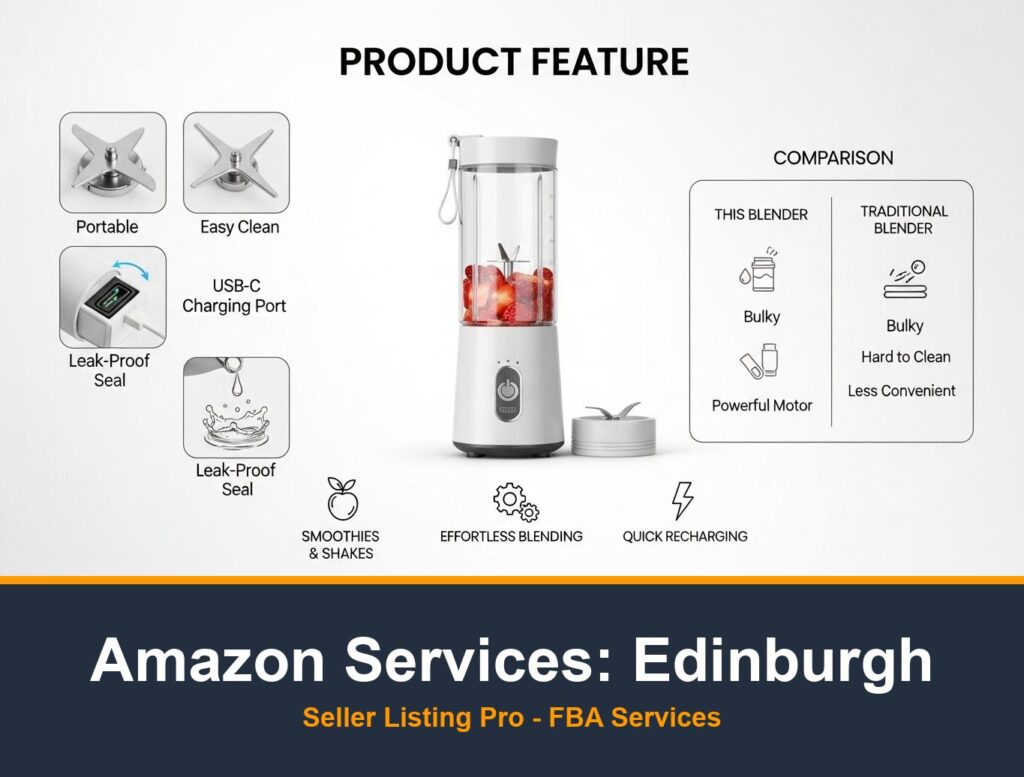 Amazon A+ Content Design in Edinburgh