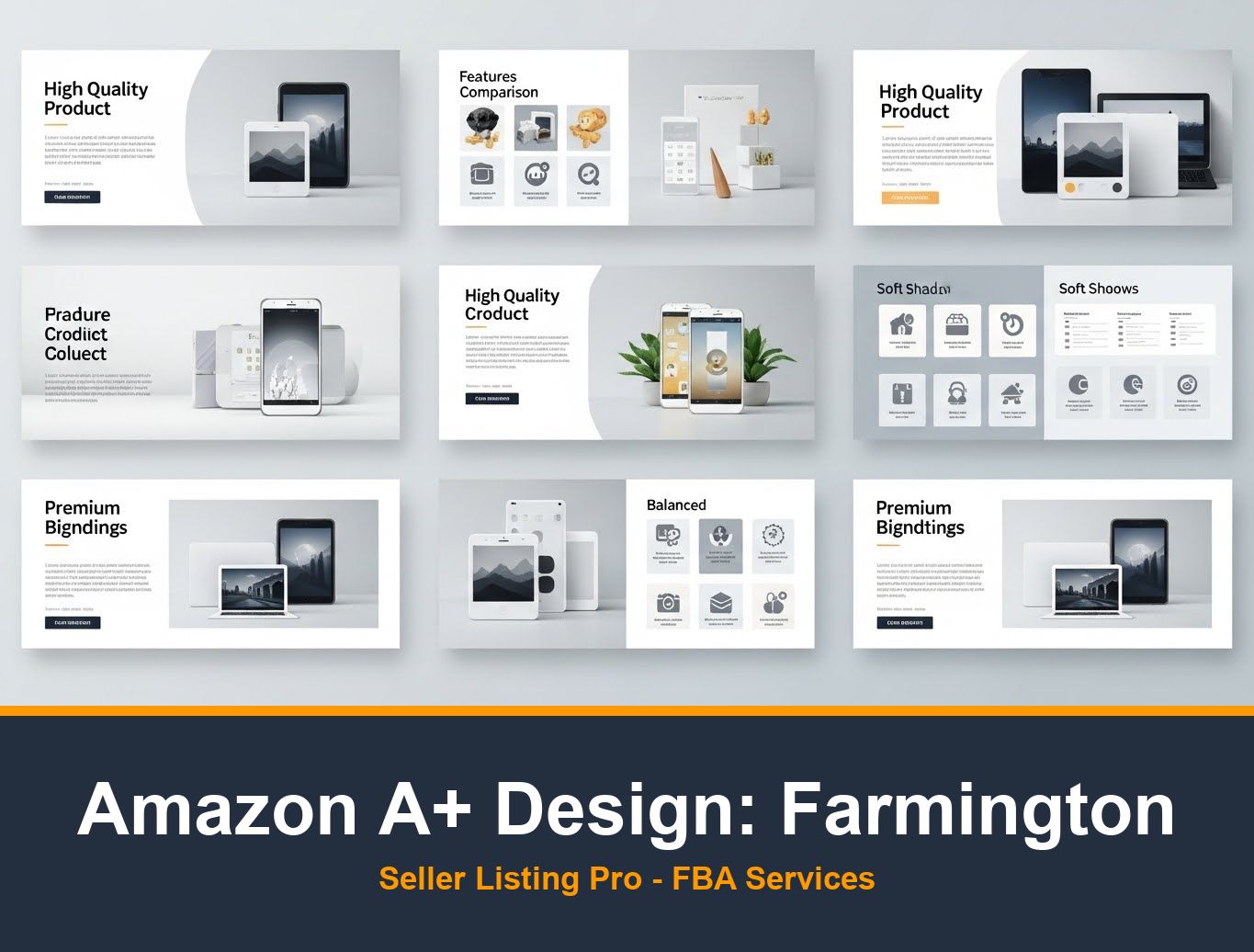 Amazon A+ Content Design in Farmington