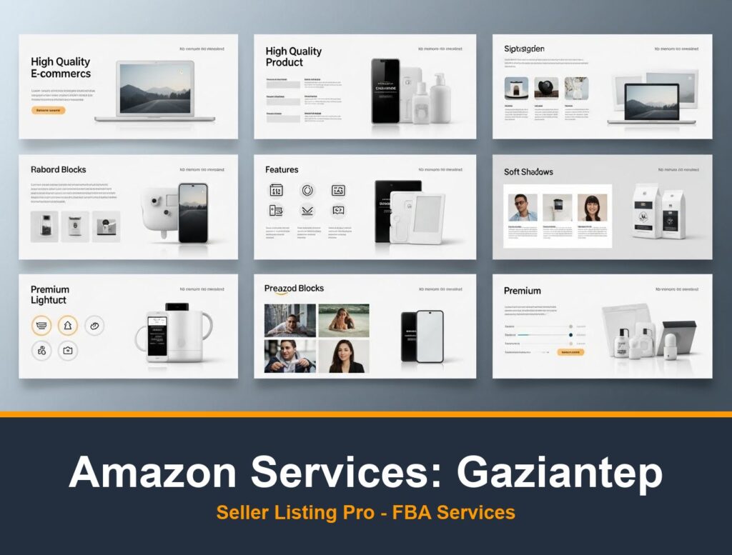 Amazon A+ Content Design in Gaziantep