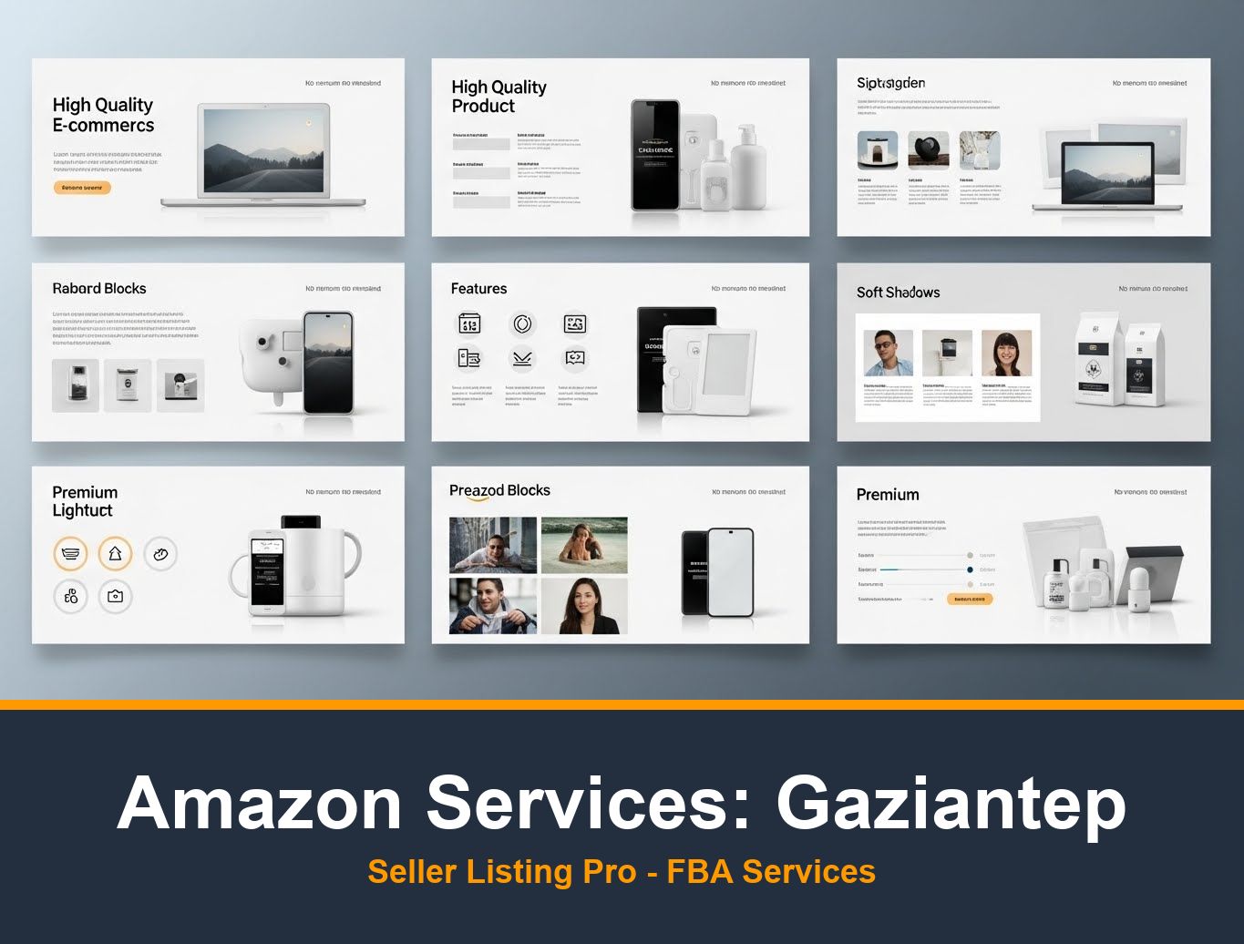 Amazon A+ Content Design in Gaziantep
