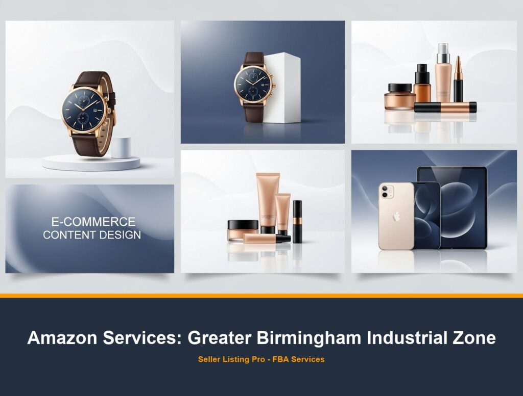 Amazon A+ Content Design in Greater Birmingham Industrial Zone