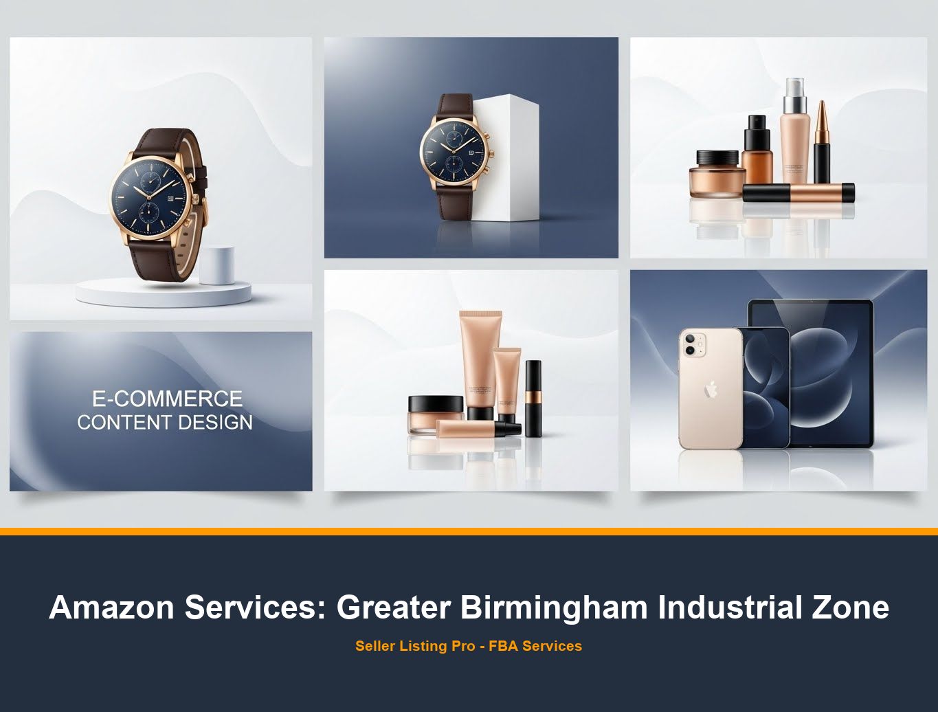 Amazon A+ Content Design in Greater Birmingham Industrial Zone