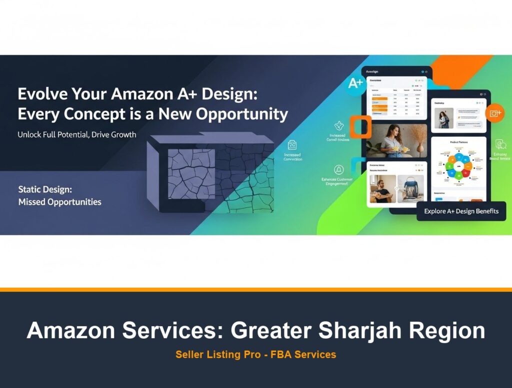Amazon A+ Content Design in Greater Sharjah Region