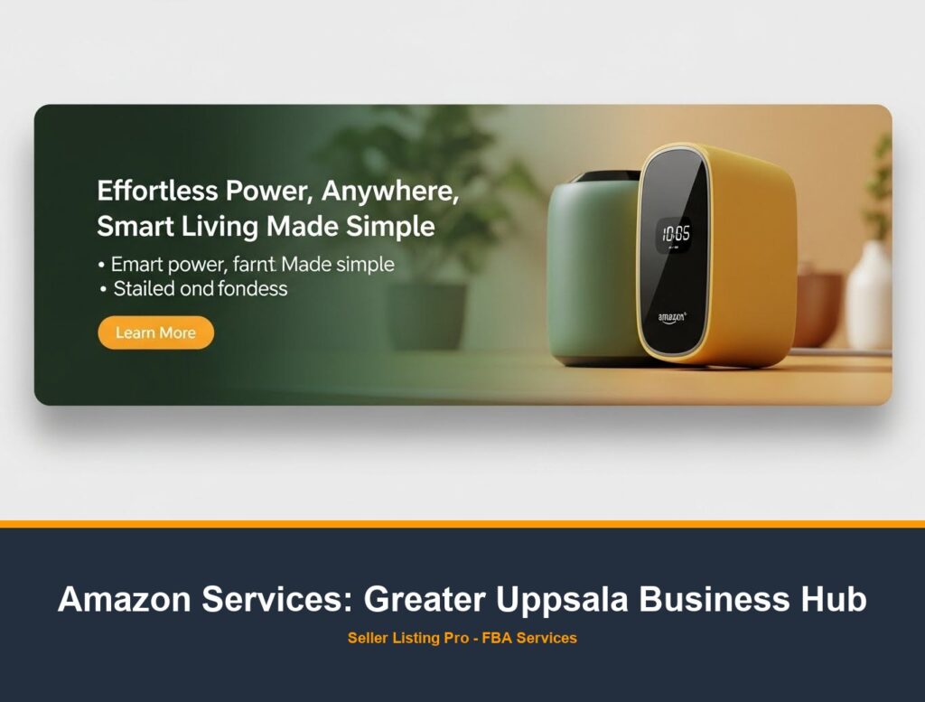 Amazon A+ Content Design in Greater Uppsala Business Hub
