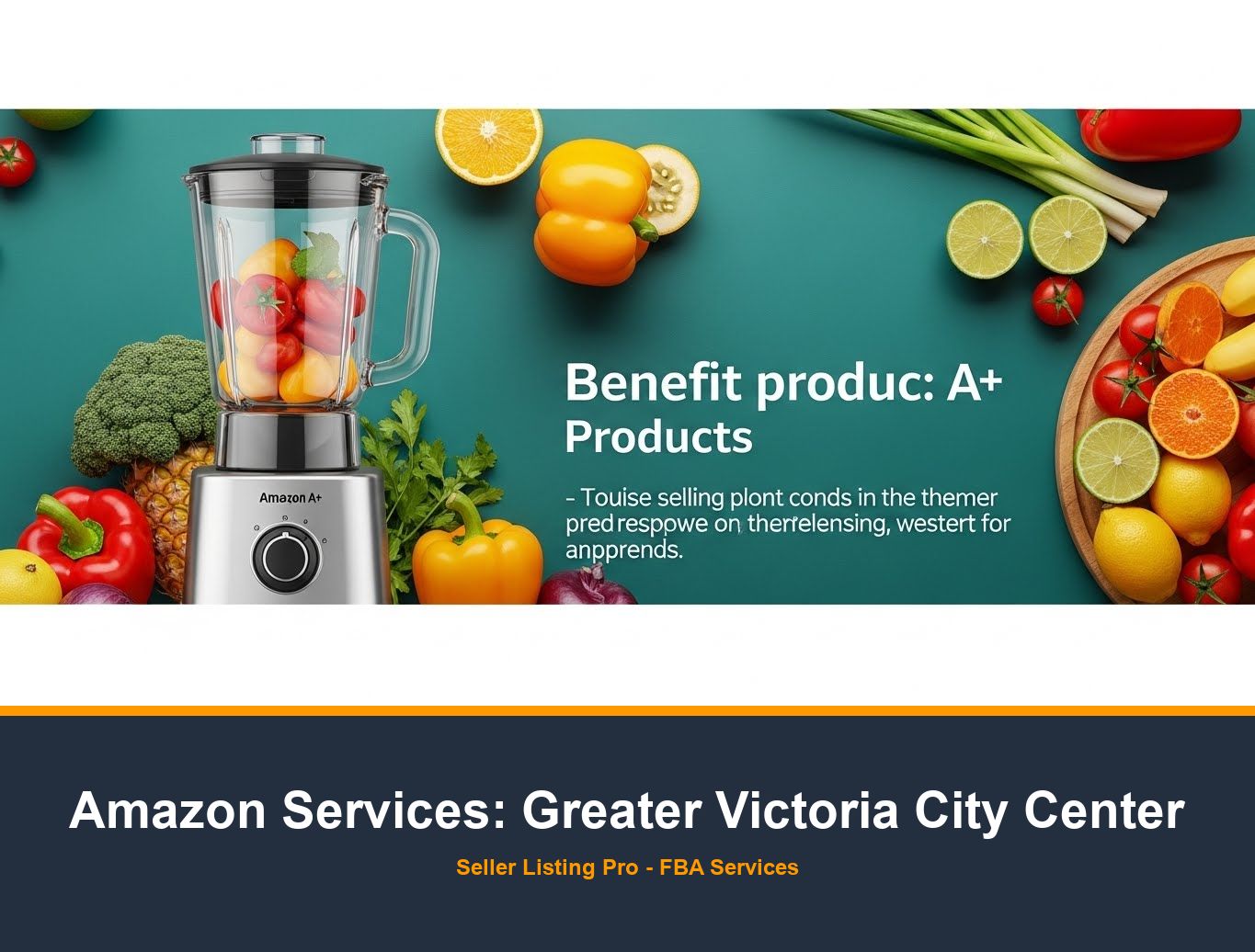 Amazon A+ Content Design in Greater Victoria City Center