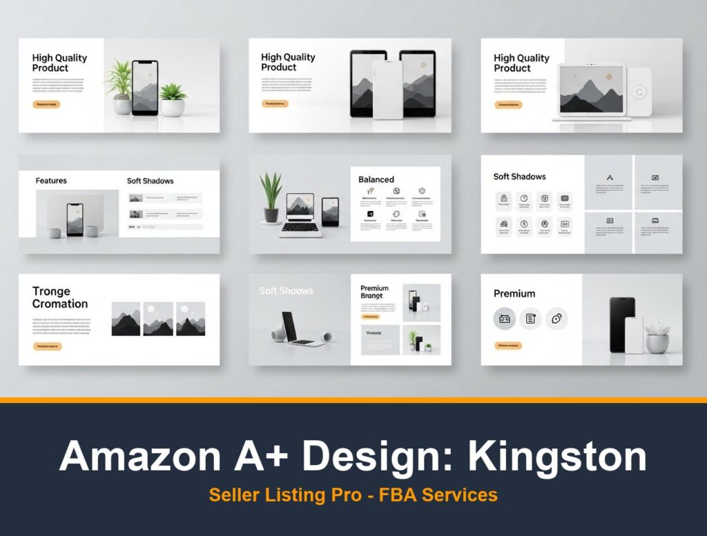 Amazon A+ Content Design in Kingston