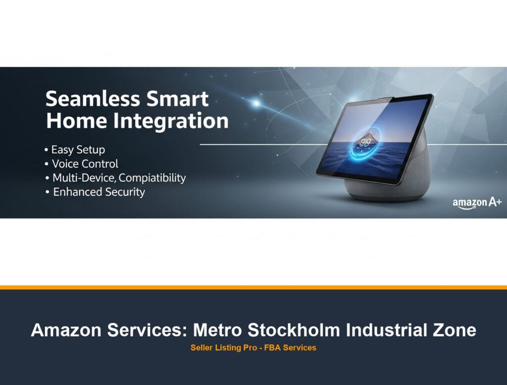 Amazon A+ Content Design in Metro Stockholm Industrial Zone