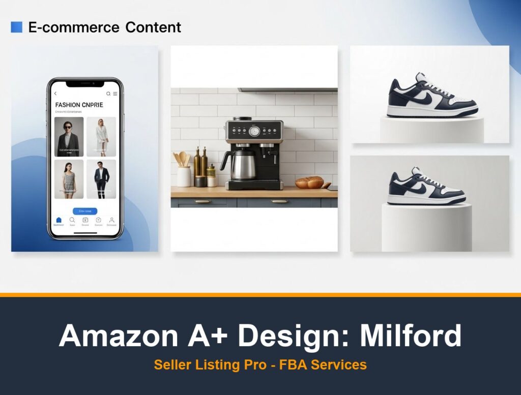 Amazon A+ Content Design in Milford