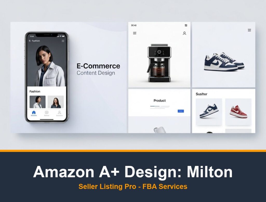 Amazon A+ Content Design in Milton