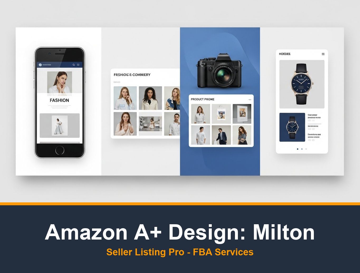 Amazon A+ Content Design in Milton