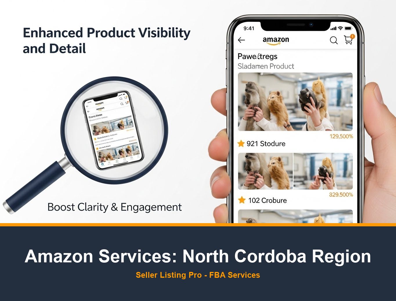 Amazon A+ Content Design in North Cordoba Region