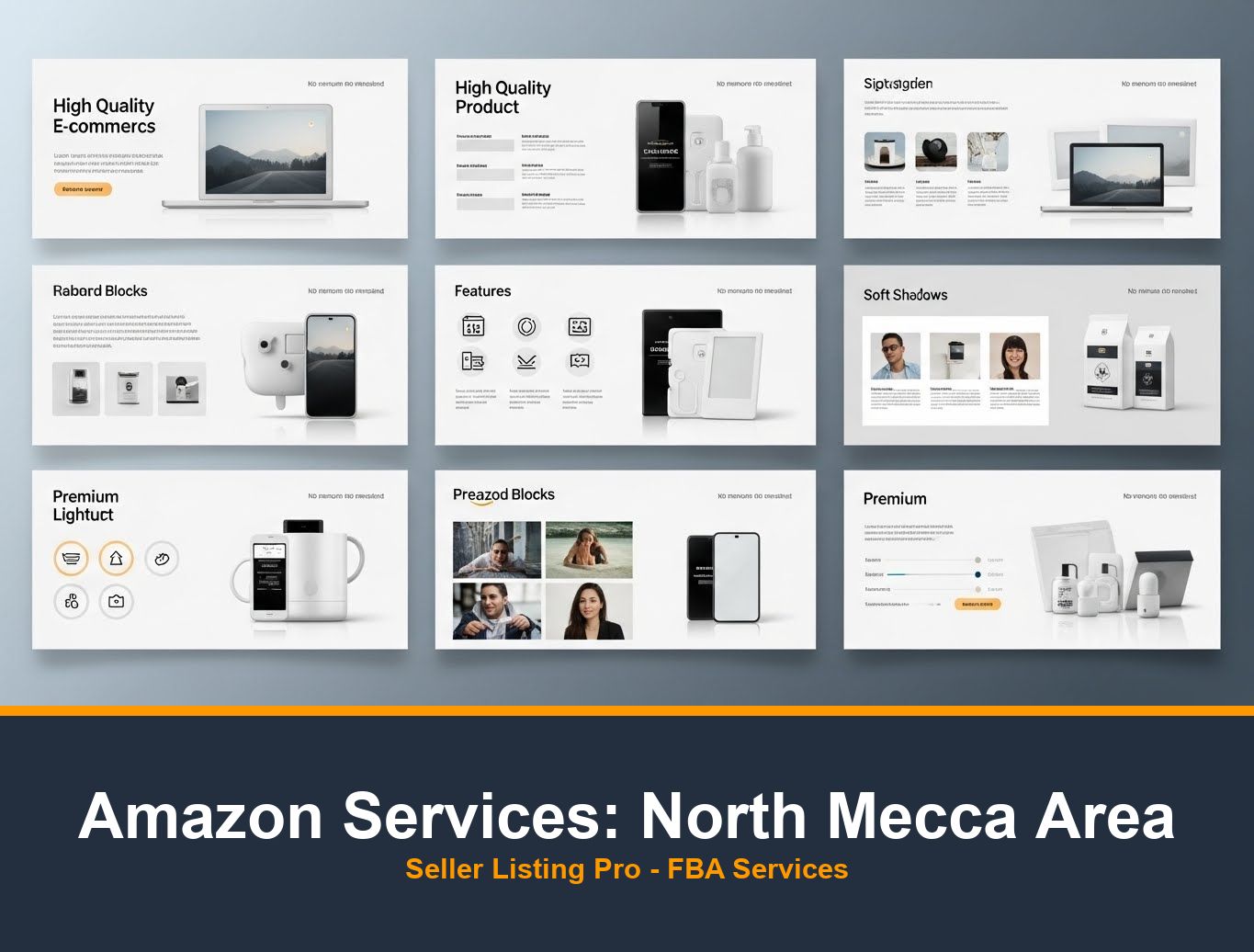 Amazon A+ Content Design in North Mecca Area