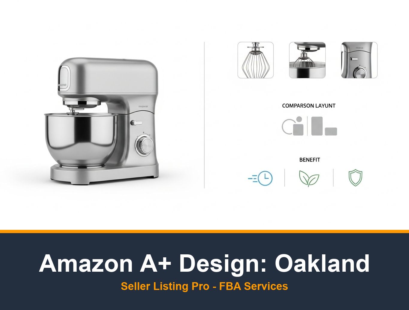 Amazon A+ Content Design in Oakland