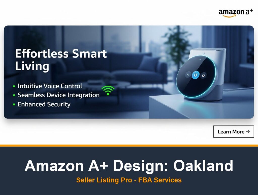 Amazon A+ Content Design in Oakland