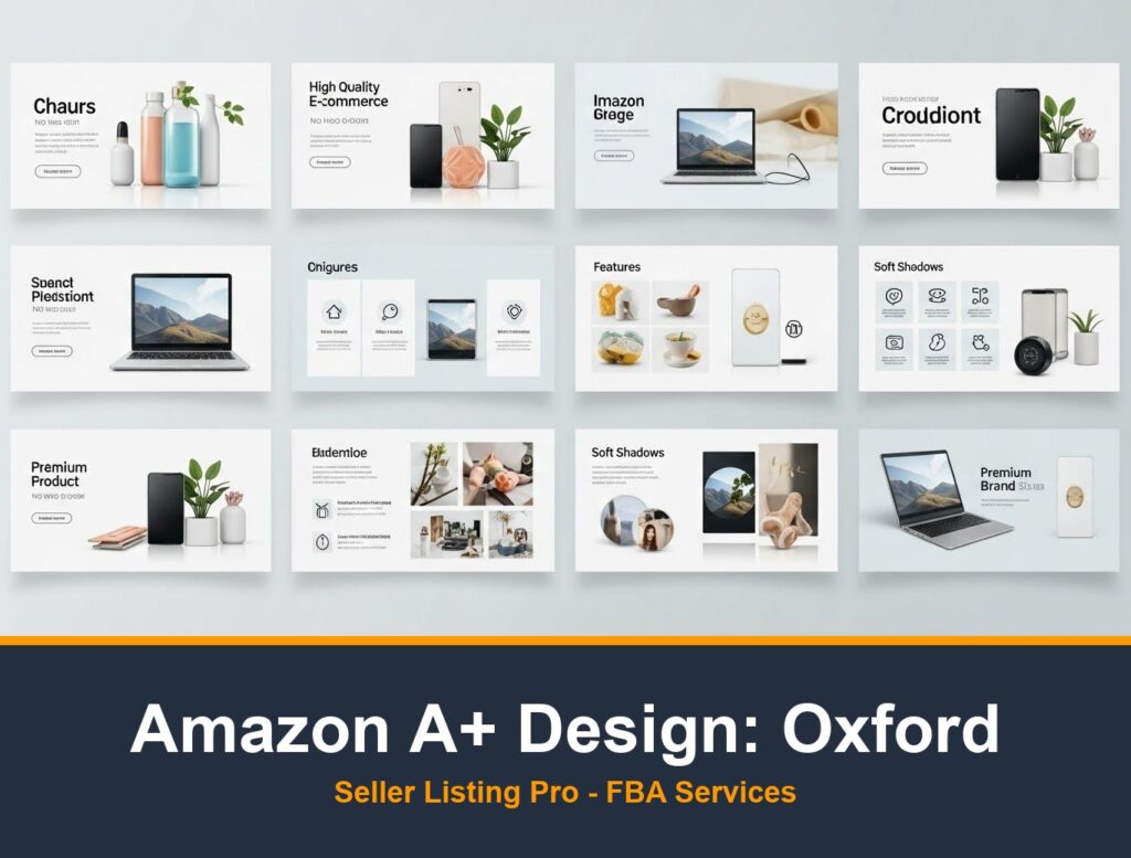 Amazon A+ Content Design in Oxford