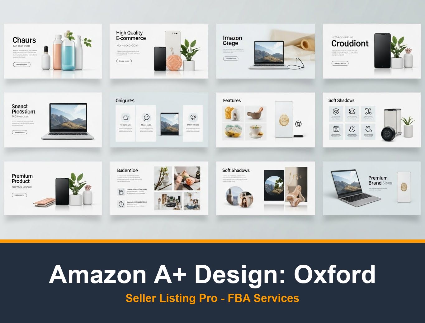 Amazon A+ Content Design in Oxford