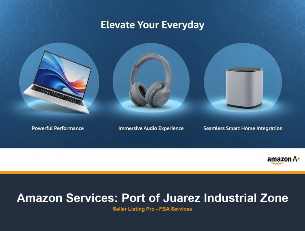 Amazon A+ Content Design in Port of Juarez Industrial Zone