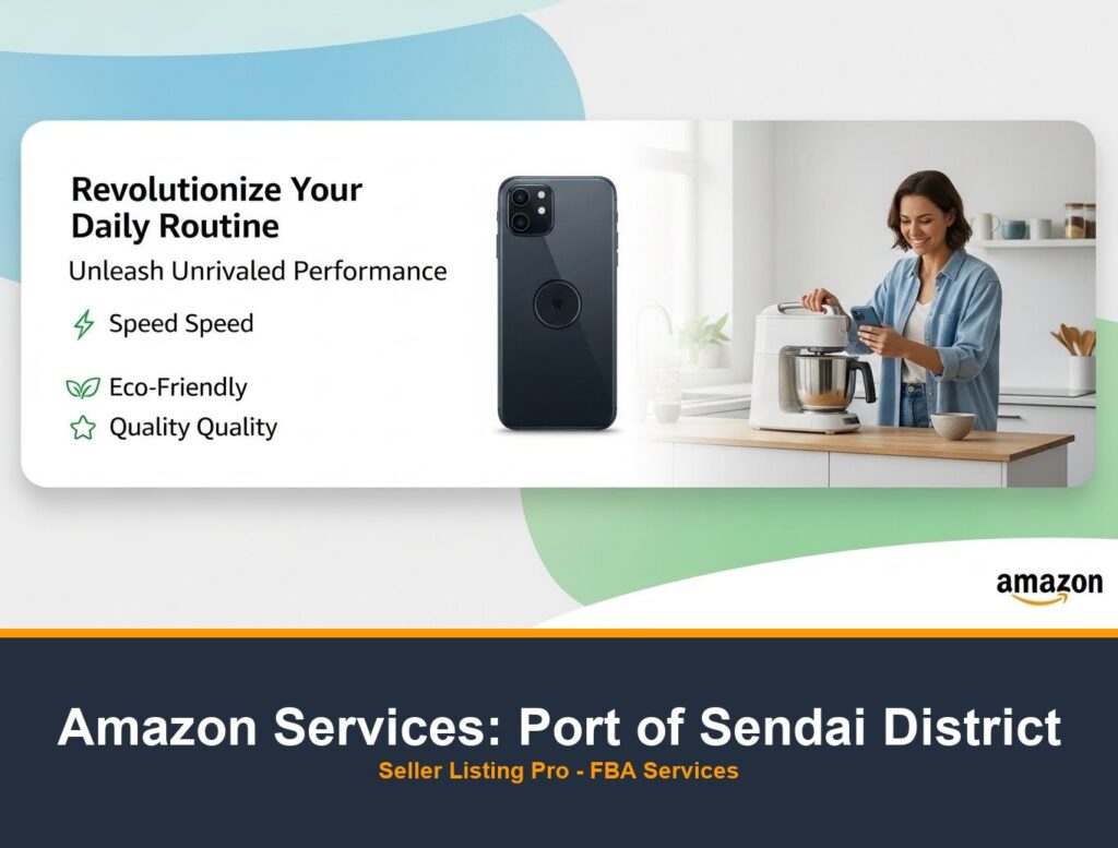 Amazon A+ Content Design in Port of Sendai District
