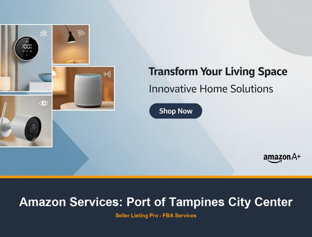 Amazon A+ Content Design in Port of Tampines City Center