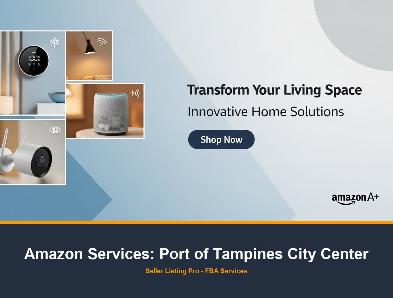 Amazon A+ Content Design in Port of Tampines City Center