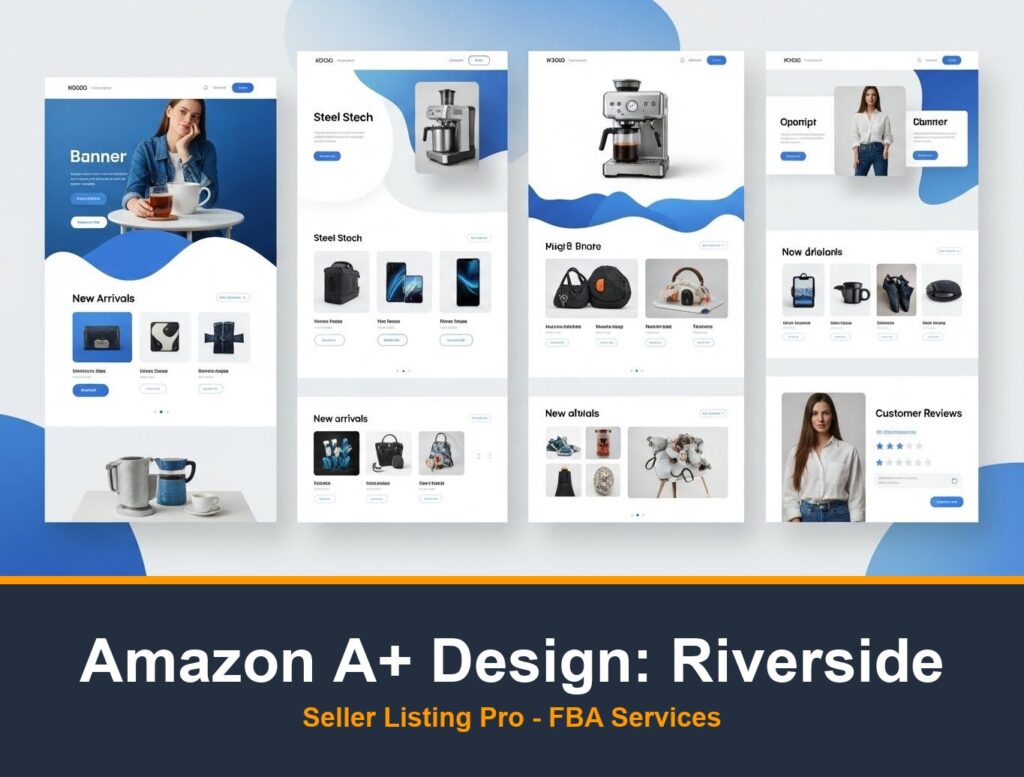 Amazon A+ Content Design in Riverside