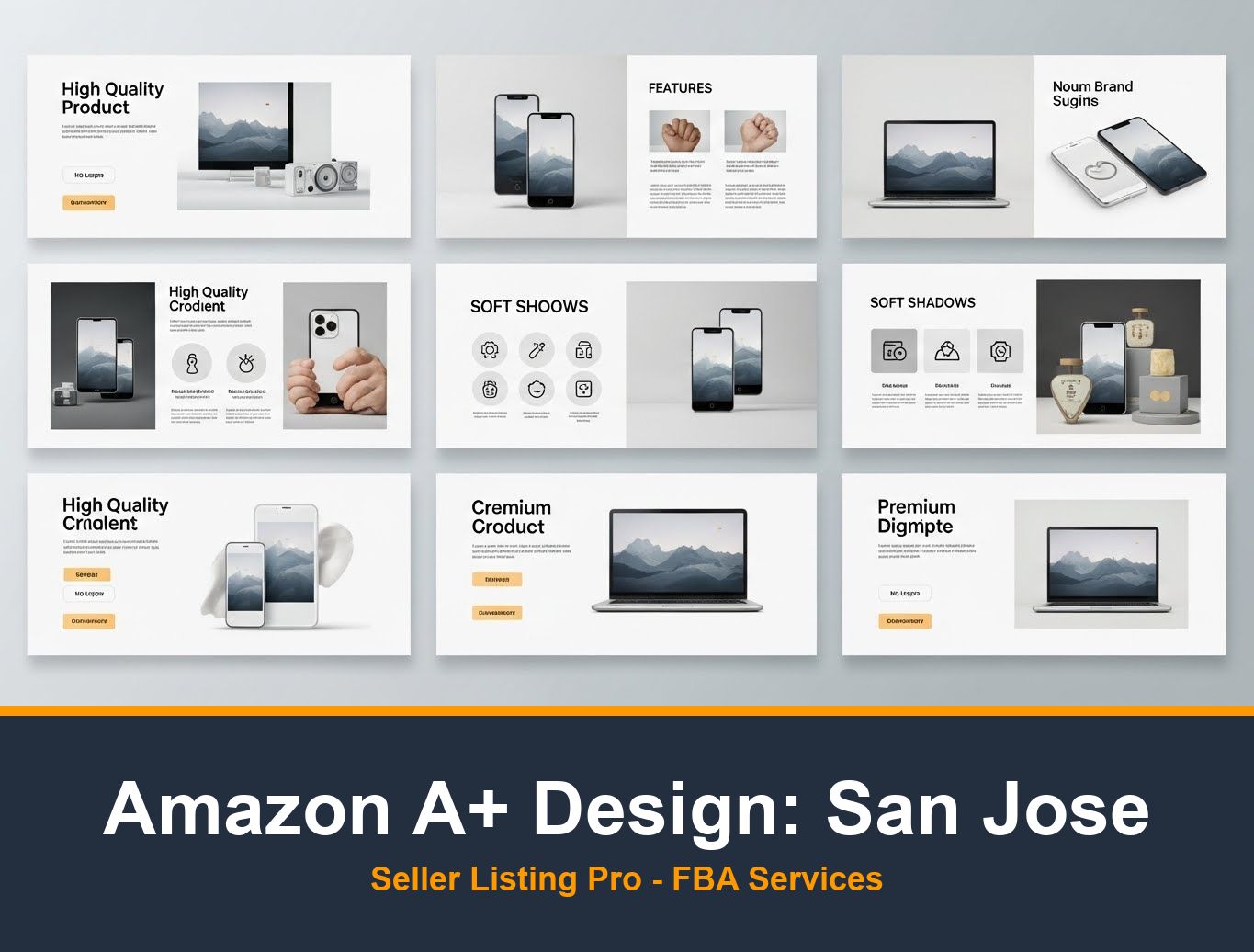 Amazon A+ Content Design in San Jose