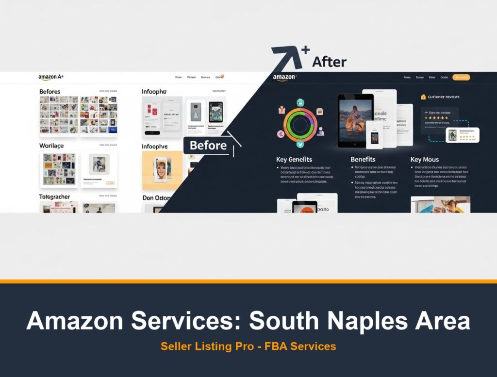 Amazon A+ Content Design in South Naples Area