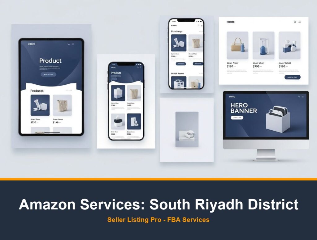 Amazon A+ Content Design in South Riyadh District