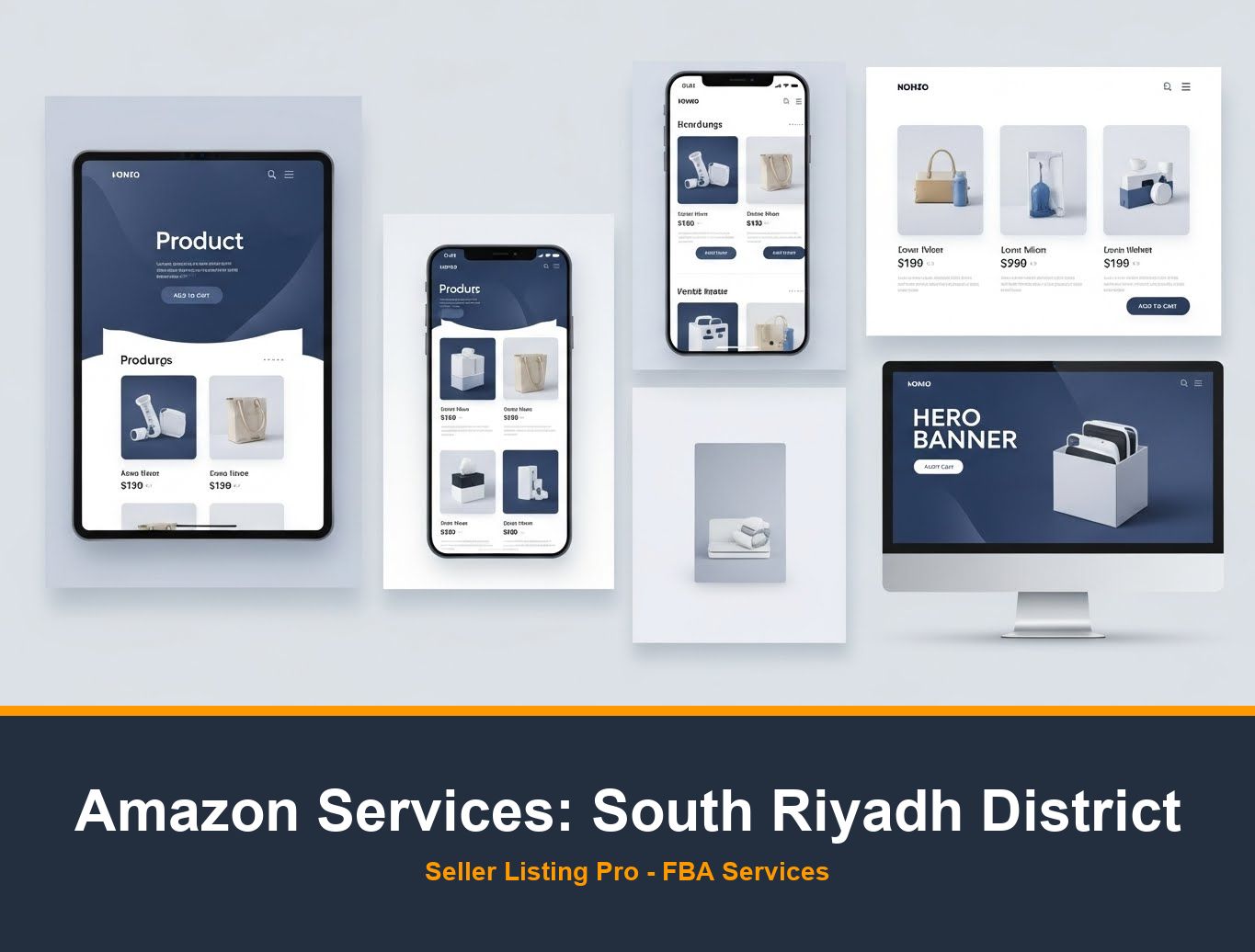 Amazon A+ Content Design in South Riyadh District