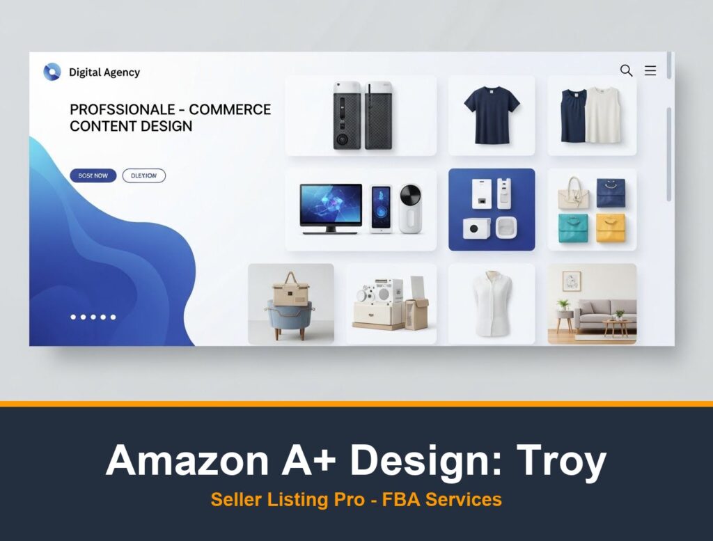 Amazon A+ Content Design in Troy